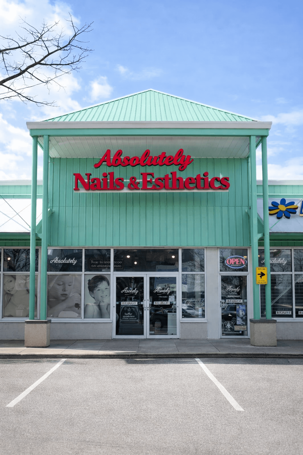 nail salon epoxy flooring in vancouver